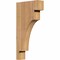 Ekena Millwork Mediterranean Smooth Corbel, Western Red Cedar, 3 1/2"W x 12"D x 24"H COR04X12X24MED00SWR - alternate 1